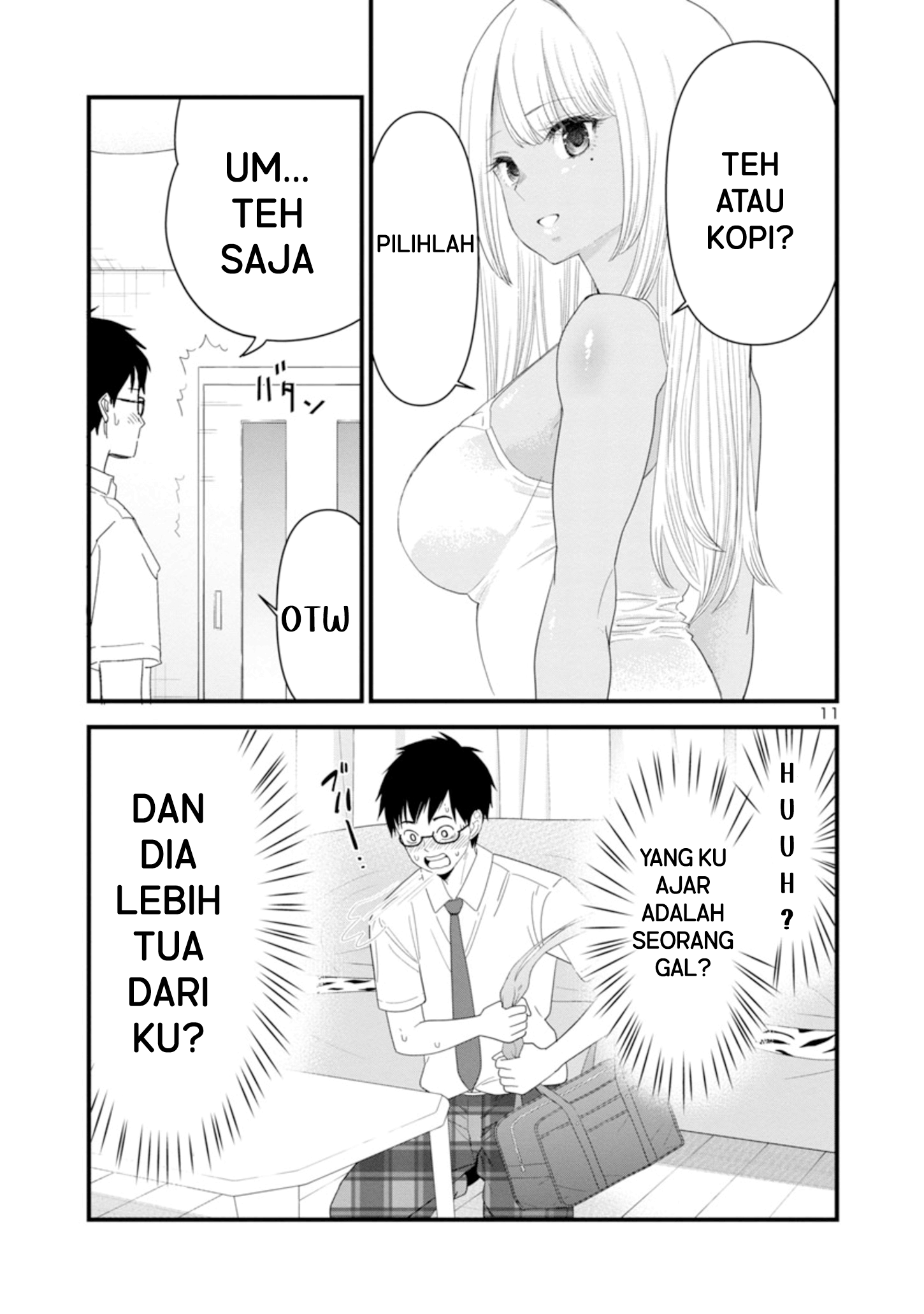 Boku no Seito wa Otona Gal Chapter 1.1 - halaman 11