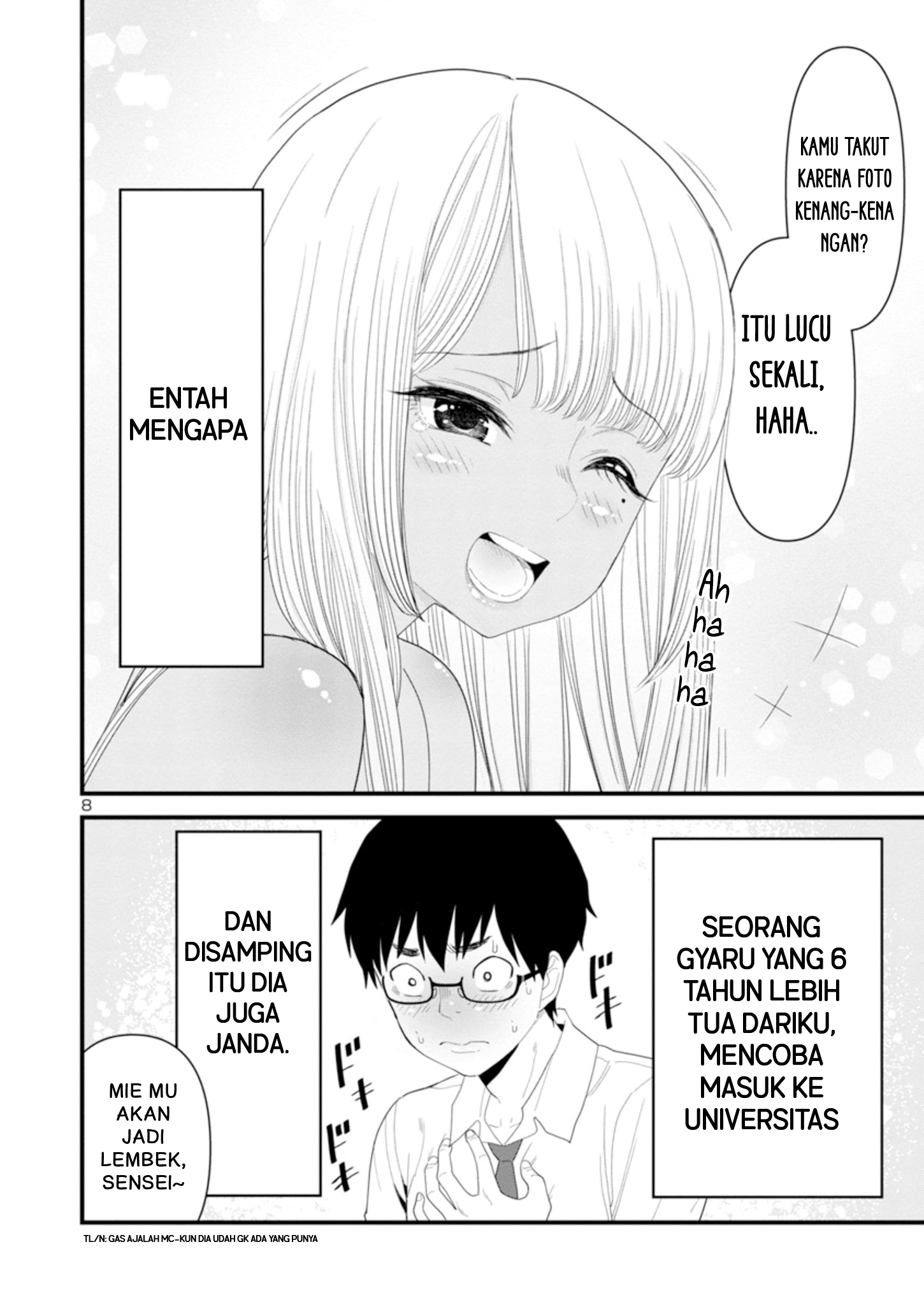 Boku no Seito wa Otona Gal Chapter 1.2 - halaman 9