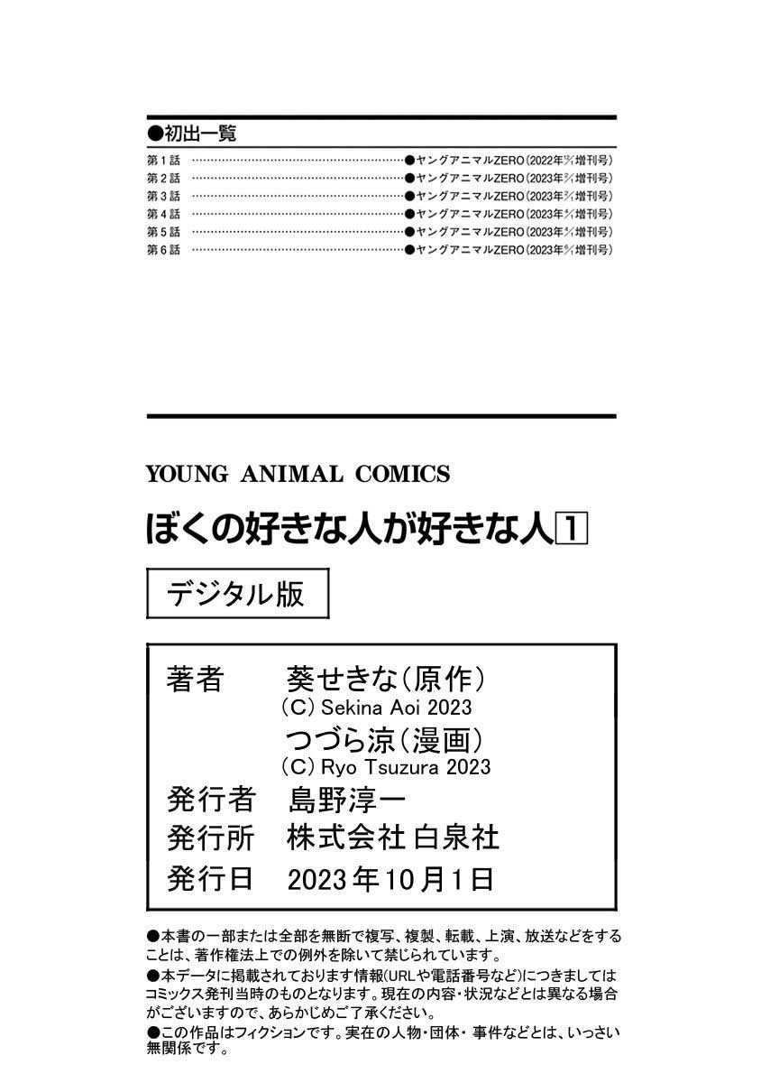 Boku no Suki na Hito ga Suki na Hito Chapter 6.6 - halaman 4