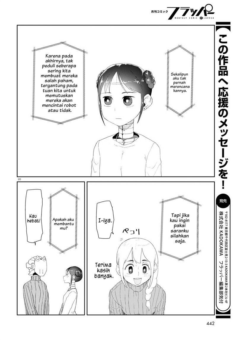 Boku no Tsuma wa Kanjou ga Nai Chapter 30 - halaman 21