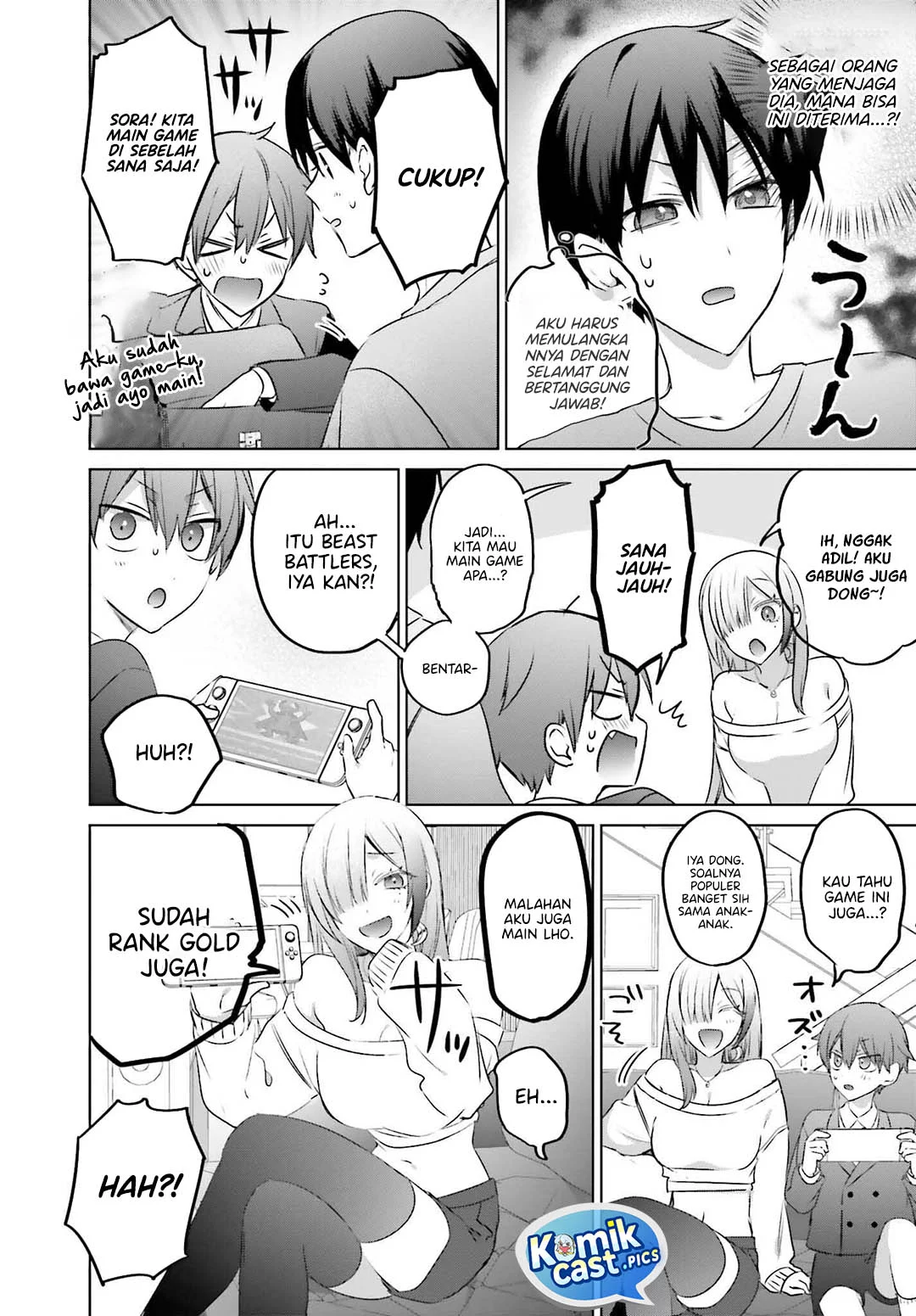 Boku to kimi (gyaru) ga fūfu ni naru made Chapter 23 - halaman 10