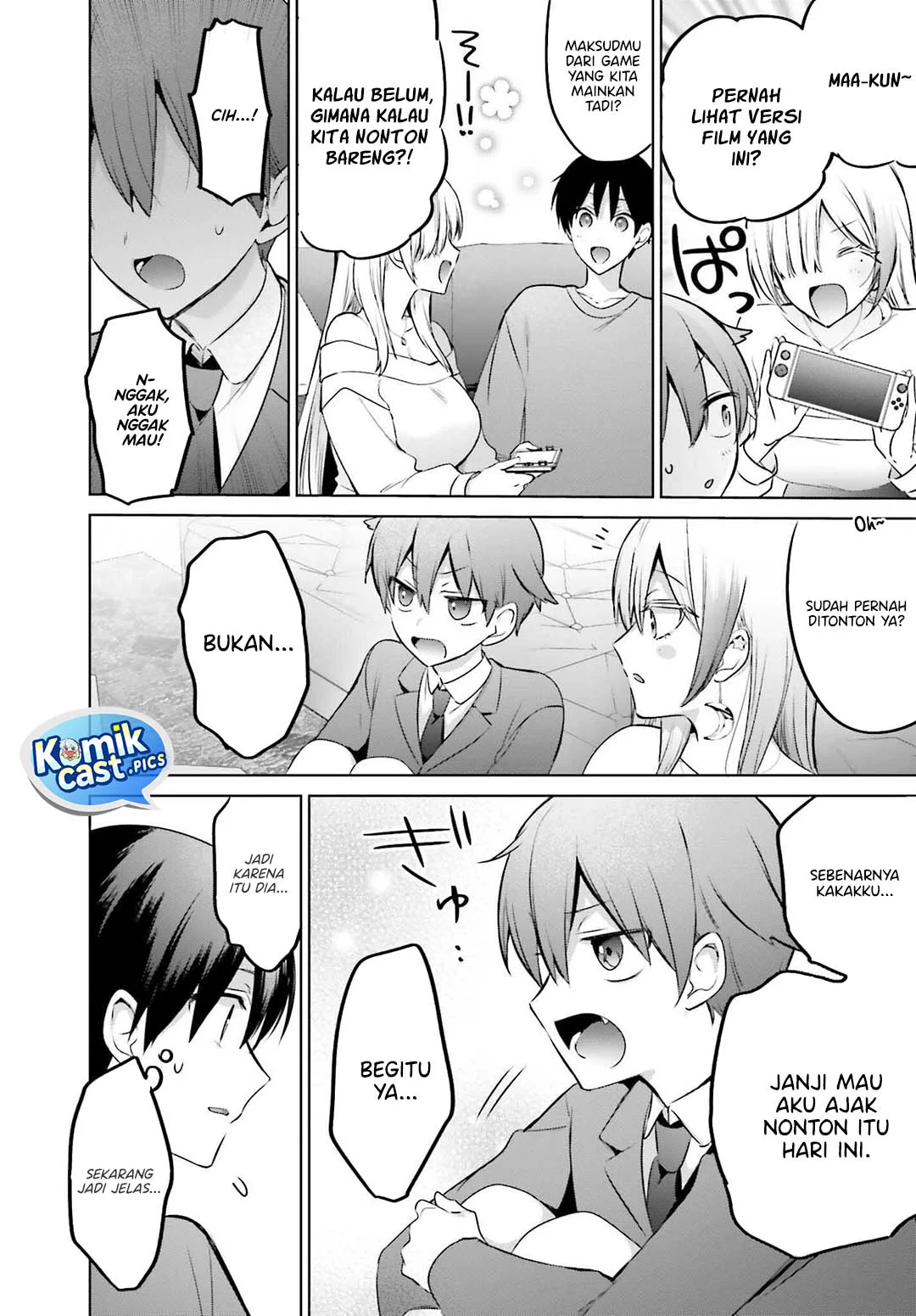 Boku to kimi (gyaru) ga fūfu ni naru made Chapter 23 - halaman 22