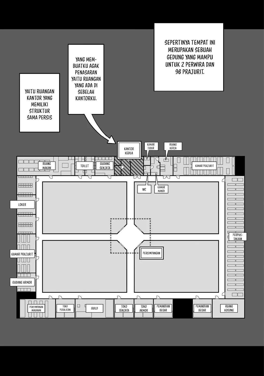 Boku to Kimitachi no Dungeon Sensou Chapter 1 - halaman 34