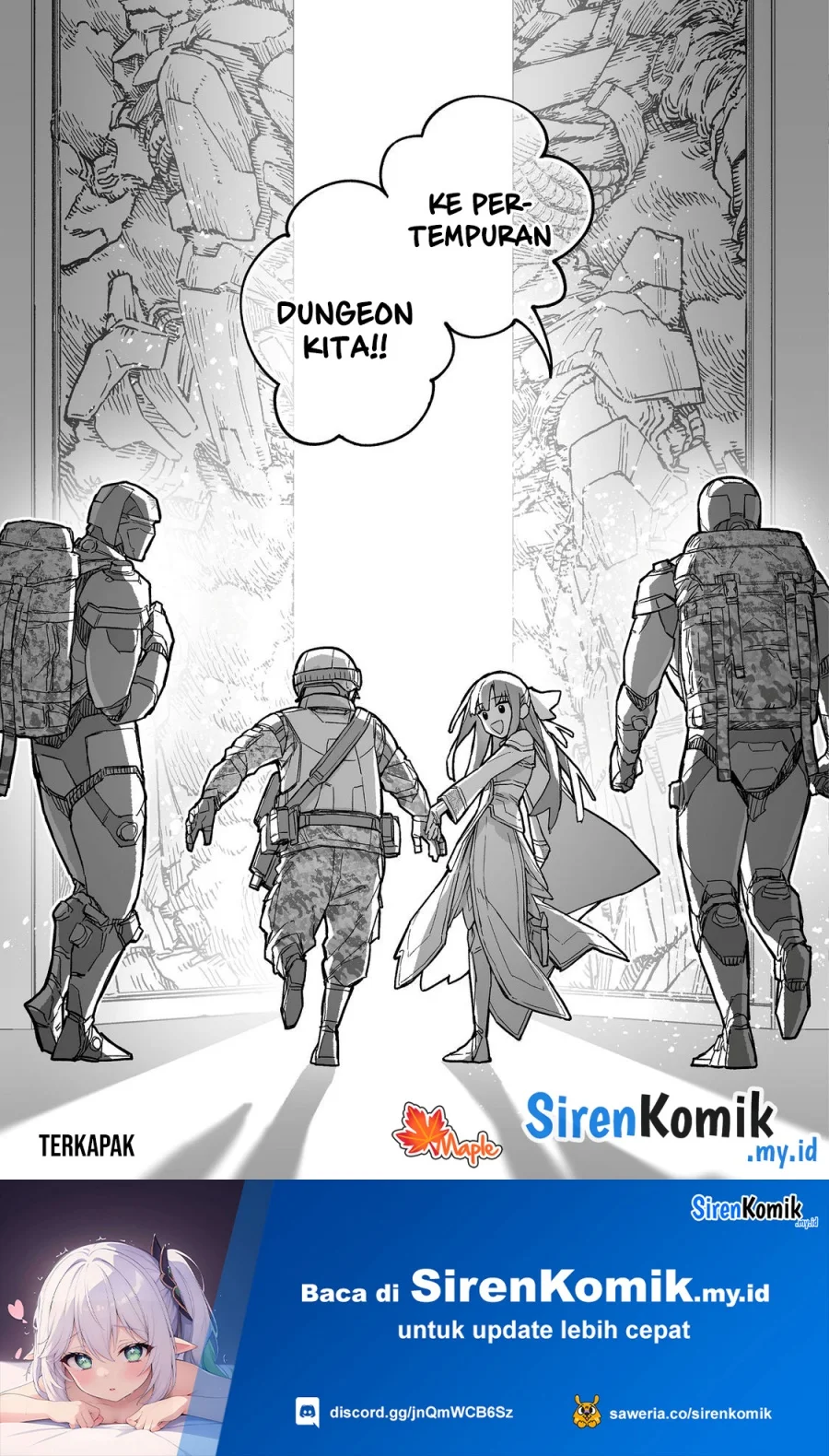 Boku to Kimitachi no Dungeon Sensou Chapter 9 - halaman 42