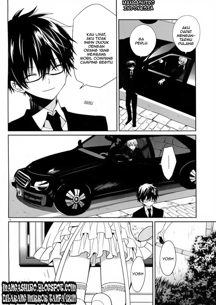 Boku to Senpai no Tekken Kousai Chapter 2 - halaman 14