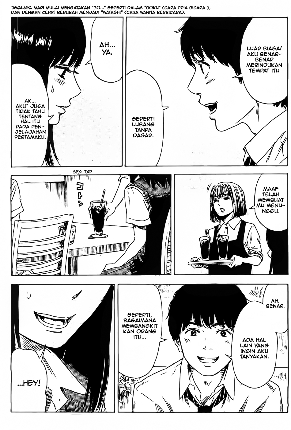 Boku wa Mari no Naka Chapter 20 - halaman 7