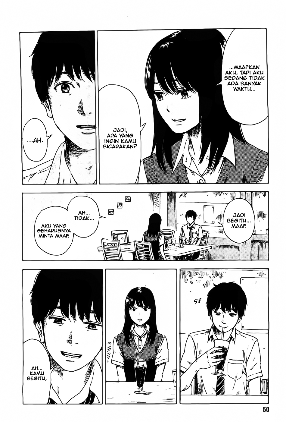 Boku wa Mari no Naka Chapter 20 - halaman 8