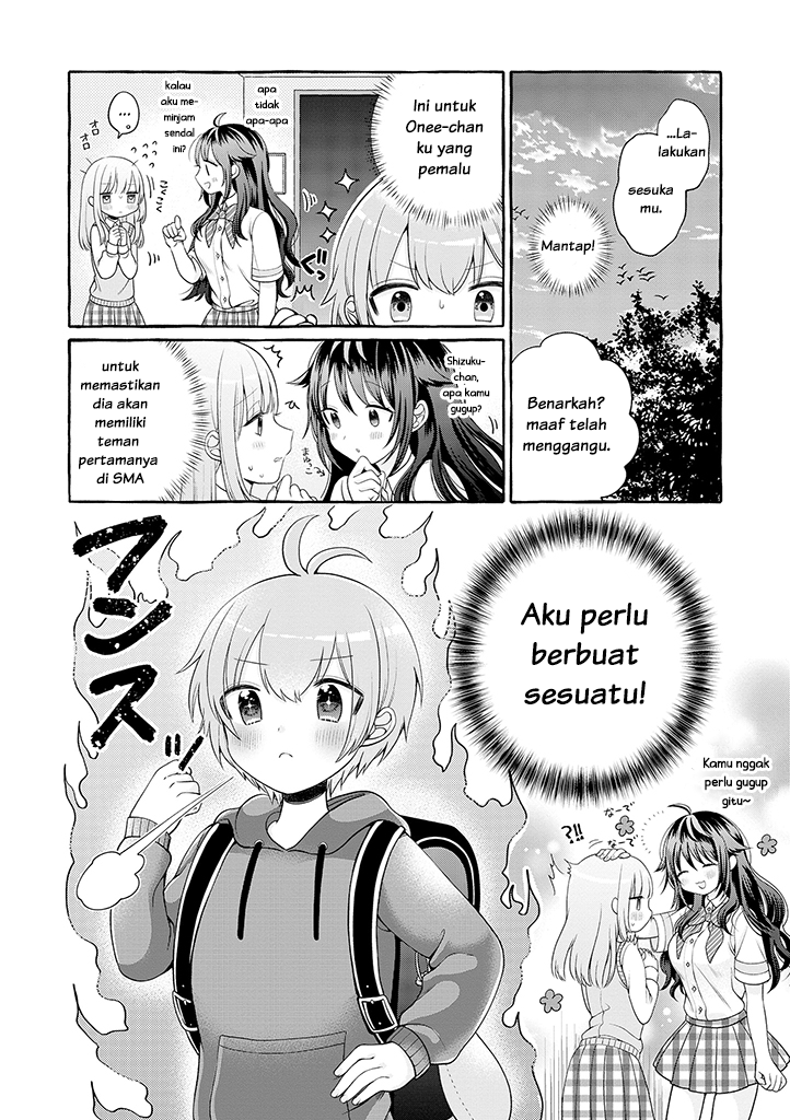 Boku wa, Yuri na Oneechan wo Ouen shiteimasu Chapter 1 - halaman 22