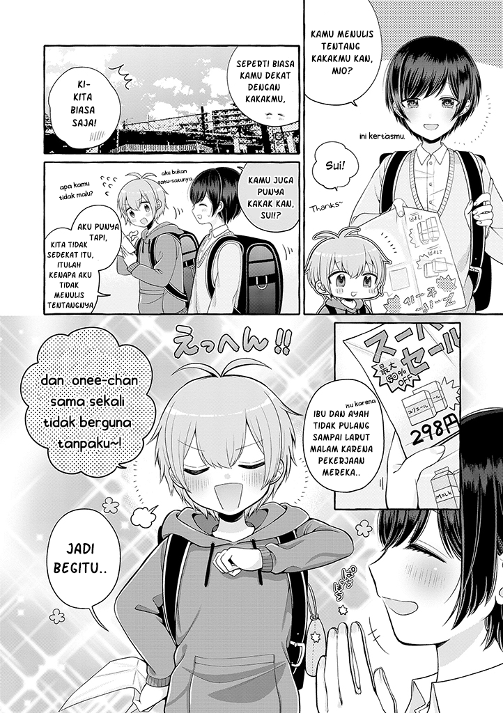 Boku wa, Yuri na Oneechan wo Ouen shiteimasu Chapter 1 - halaman 6