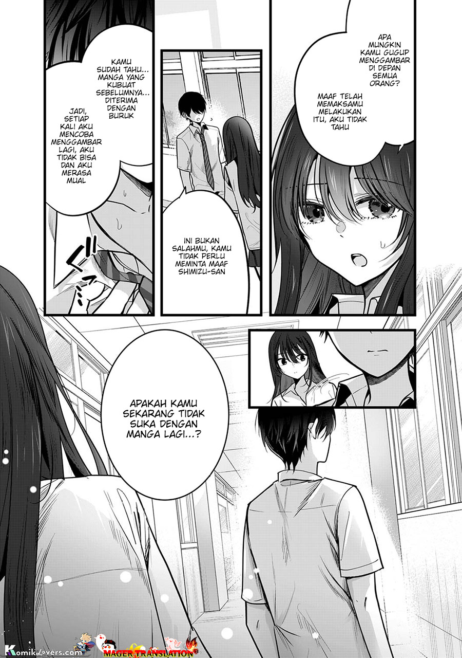 Boku wo Shirita Sugiru Shimizu-san Chapter 1.2 - halaman 4