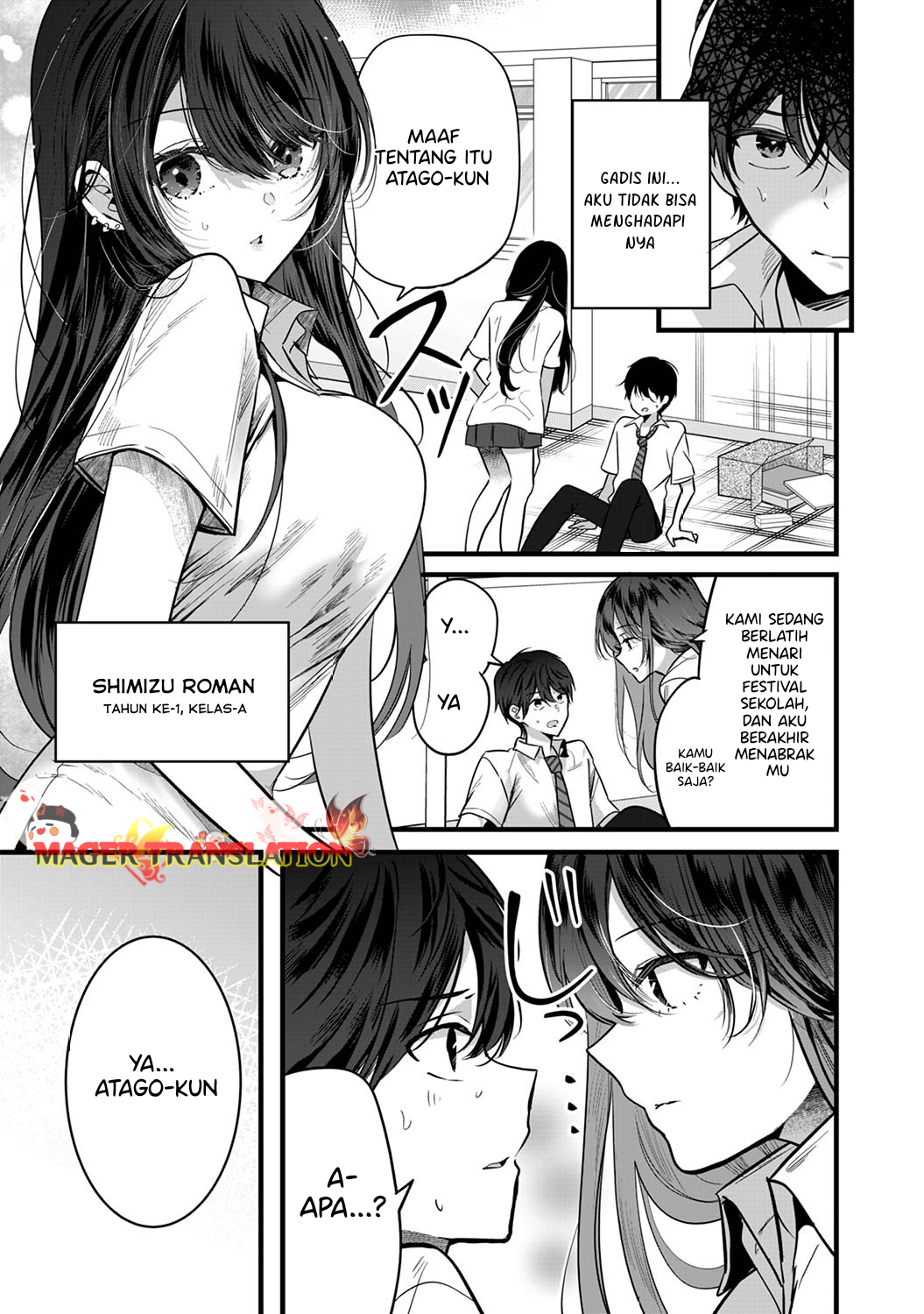 Boku wo Shirita Sugiru Shimizu-san Chapter 1 - halaman 4