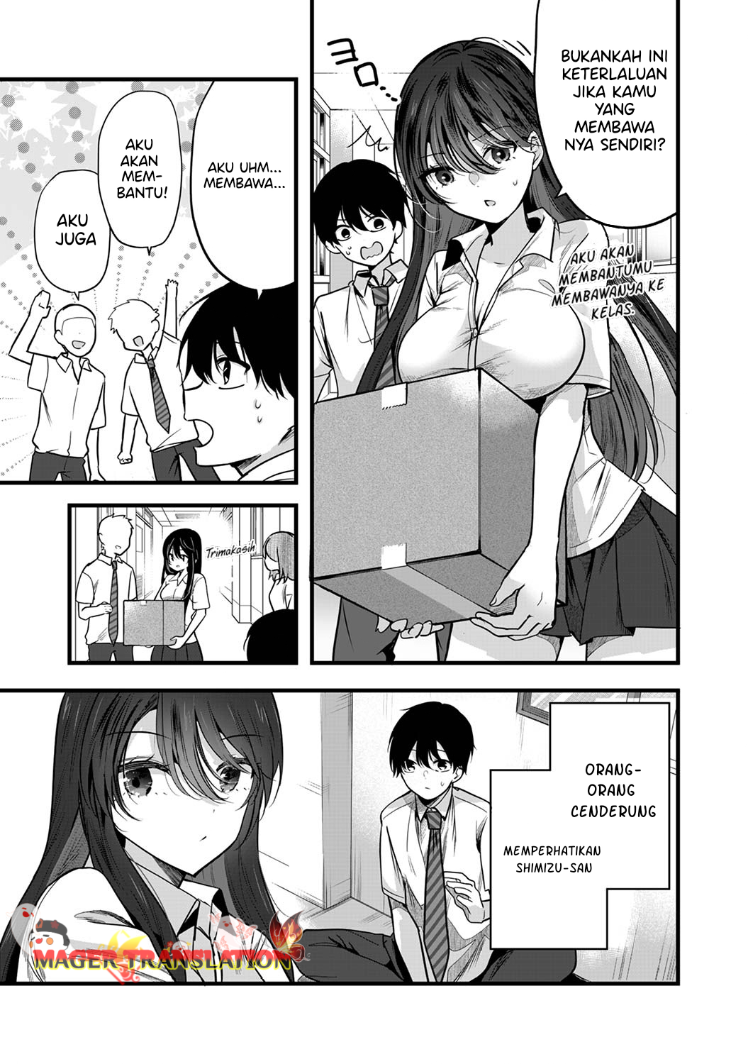 Boku wo Shirita Sugiru Shimizu-san Chapter 1 - halaman 8