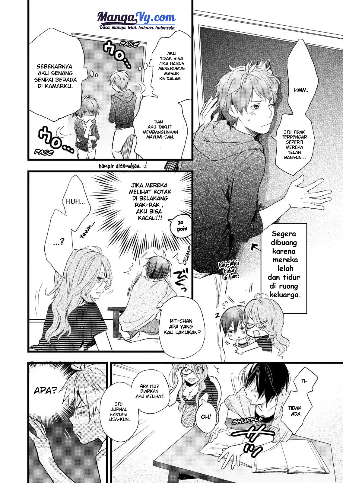 Bokura wa Minna Kawai-sou Chapter 8 - halaman 17