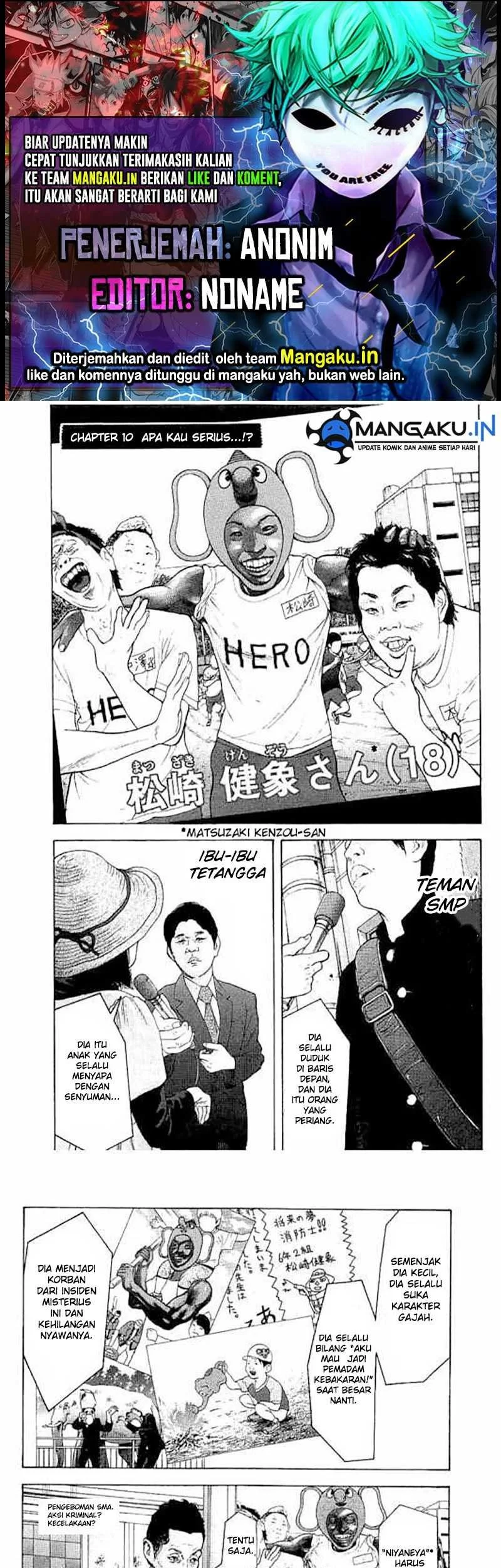 Bokutachi ga Yarimashita Chapter 10 - halaman 1