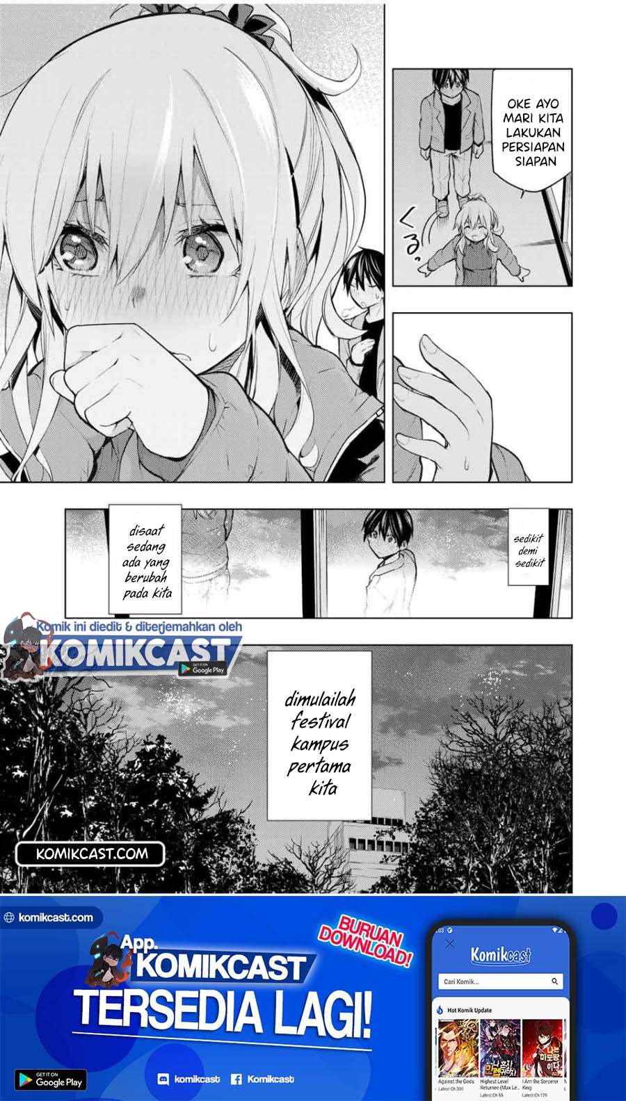 Bokutachi no Remake Chapter 16.2 - halaman 17