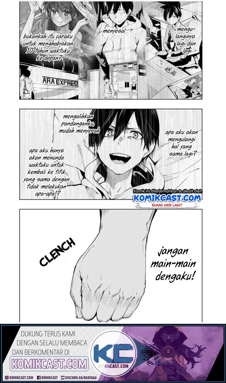 Bokutachi no Remake Chapter 9.2 - halaman 16