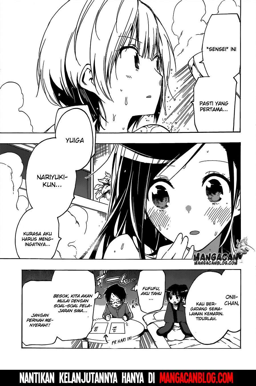 Bokutachi wa Benkyou ga Dekinai Chapter 1 - halaman 52