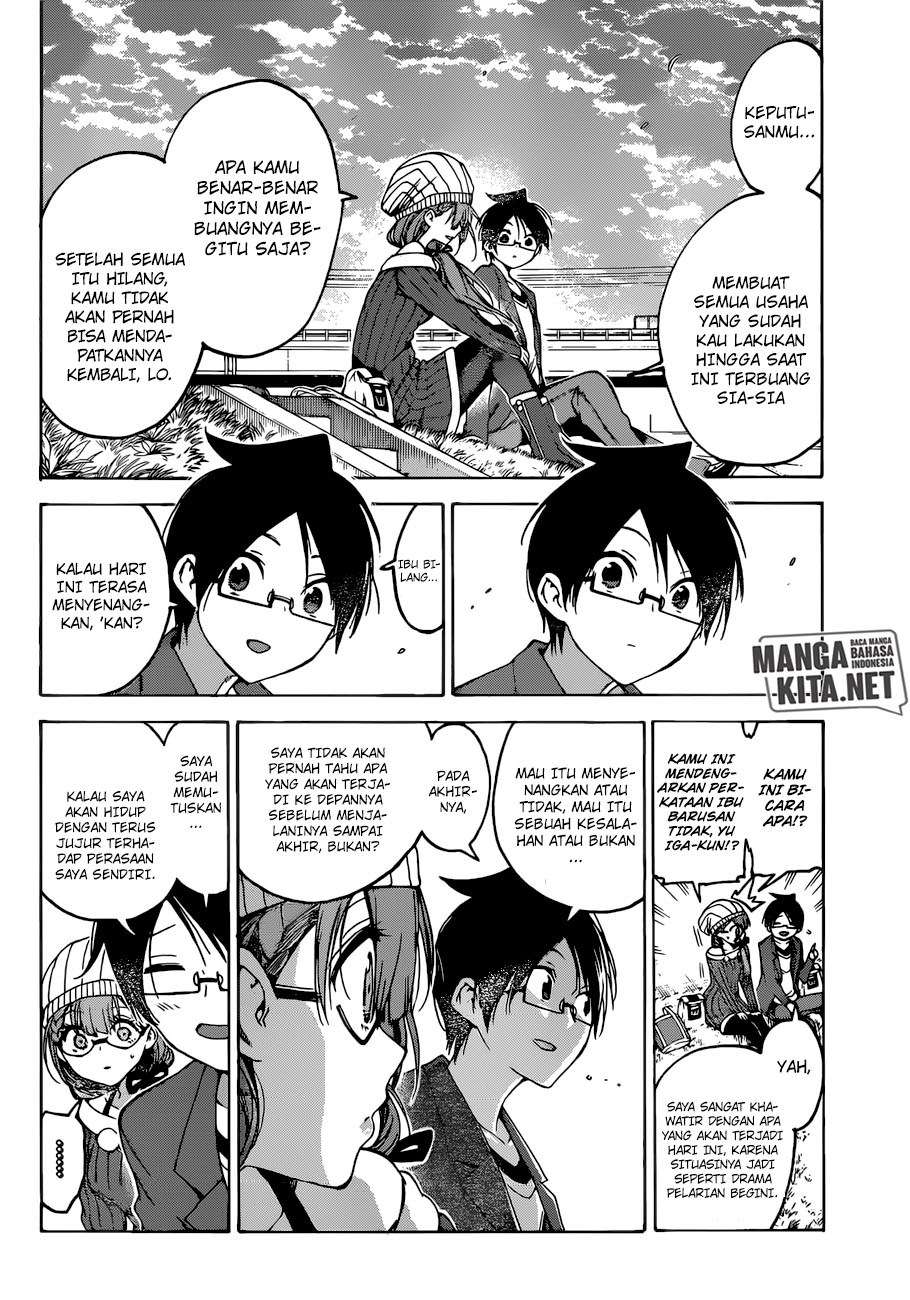 Bokutachi wa Benkyou ga Dekinai Chapter 100 - halaman 17