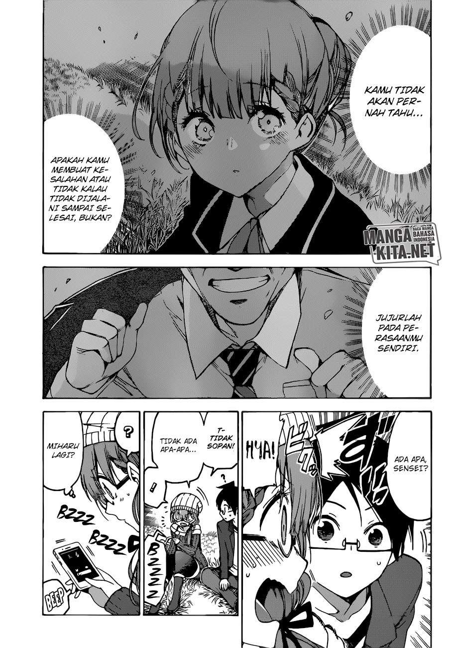 Bokutachi wa Benkyou ga Dekinai Chapter 100 - halaman 18