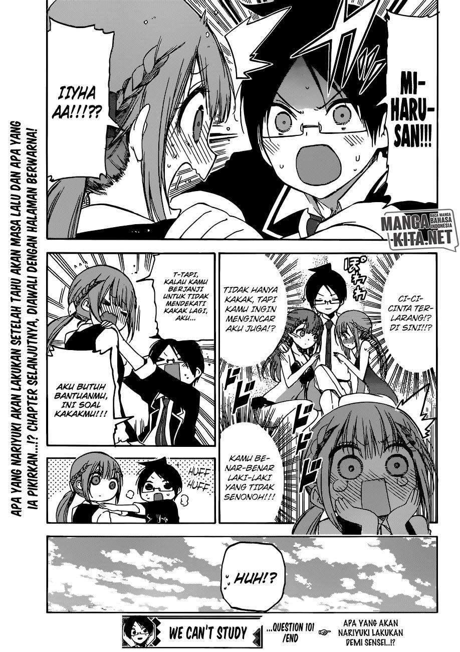 Bokutachi wa Benkyou ga Dekinai Chapter 101 - halaman 20