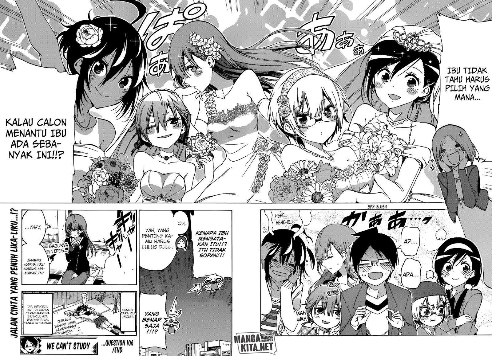 Bokutachi wa Benkyou ga Dekinai Chapter 106 - halaman 22