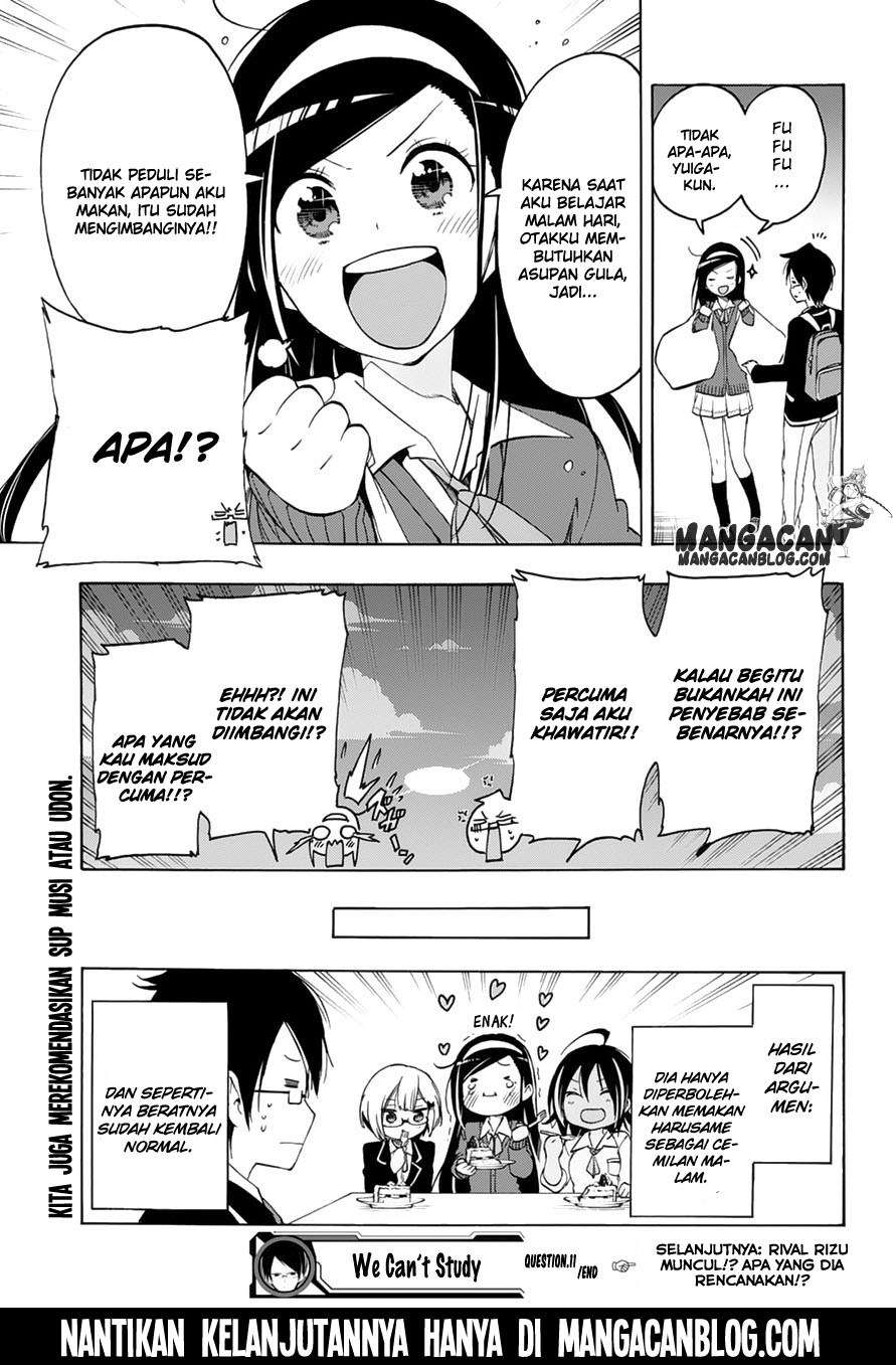 Bokutachi wa Benkyou ga Dekinai Chapter 11 - halaman 19