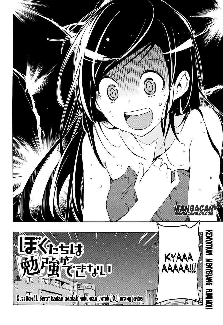 Bokutachi wa Benkyou ga Dekinai Chapter 11 - halaman 2