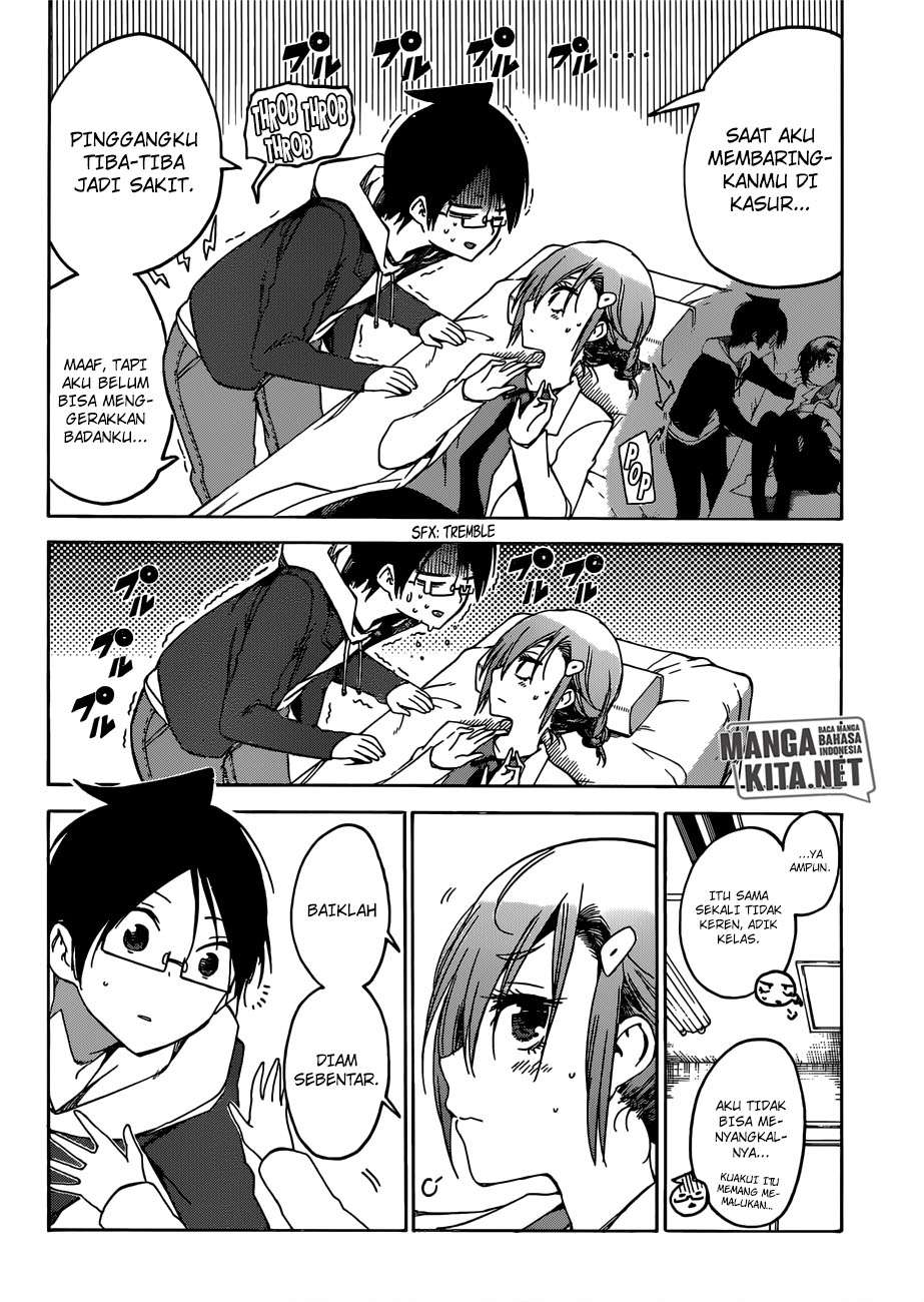 Bokutachi wa Benkyou ga Dekinai Chapter 110 - halaman 5