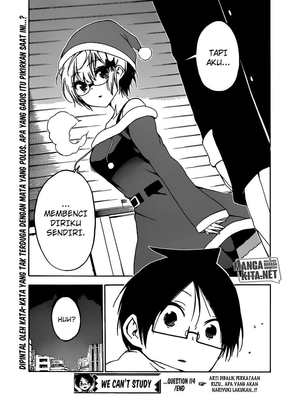 Bokutachi wa Benkyou ga Dekinai Chapter 114 - halaman 20