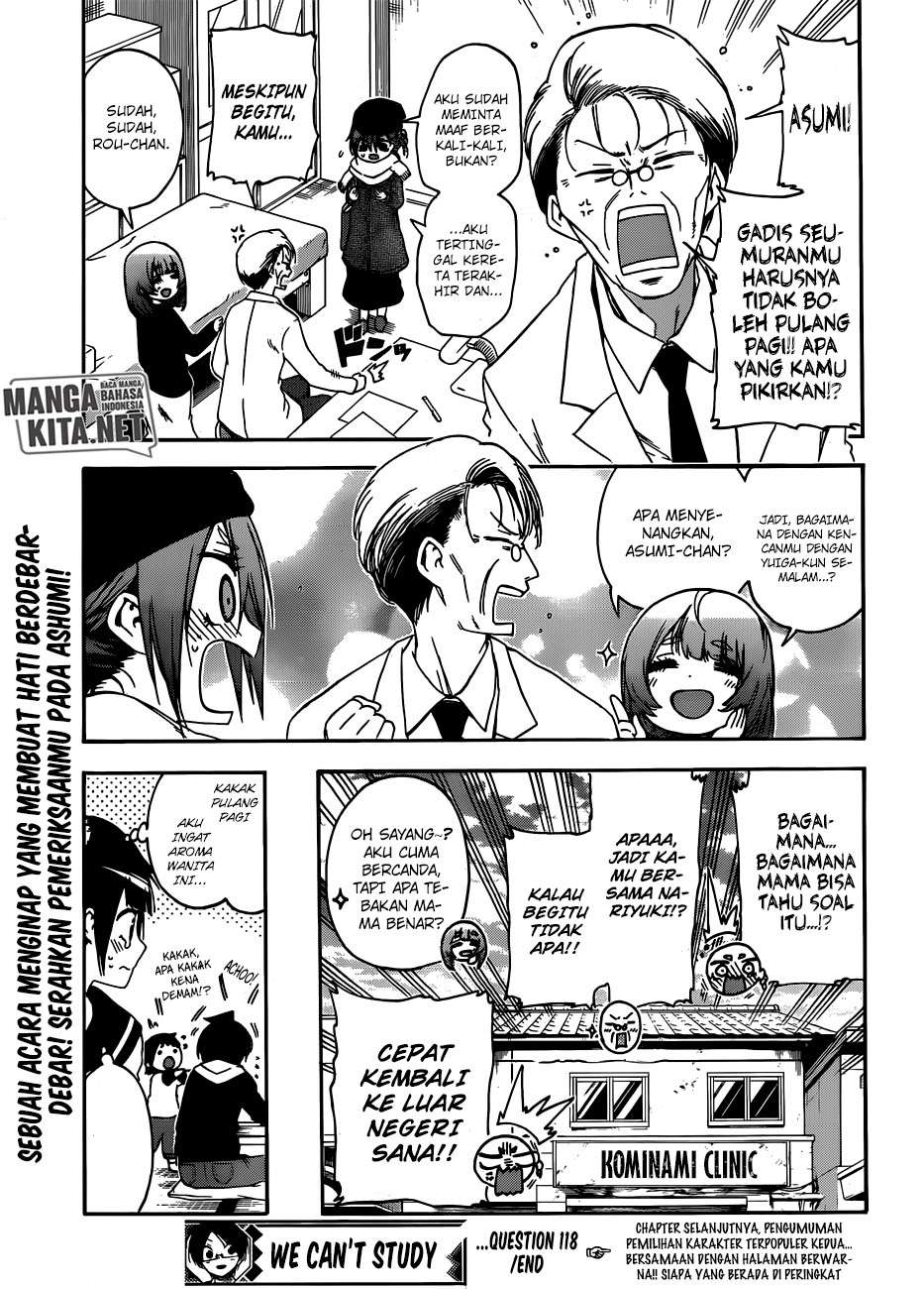 Bokutachi wa Benkyou ga Dekinai Chapter 118 - halaman 20