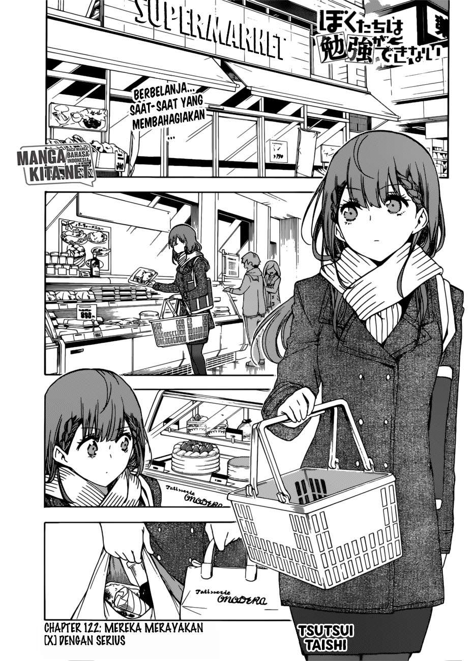 Bokutachi wa Benkyou ga Dekinai Chapter 122 - halaman 2