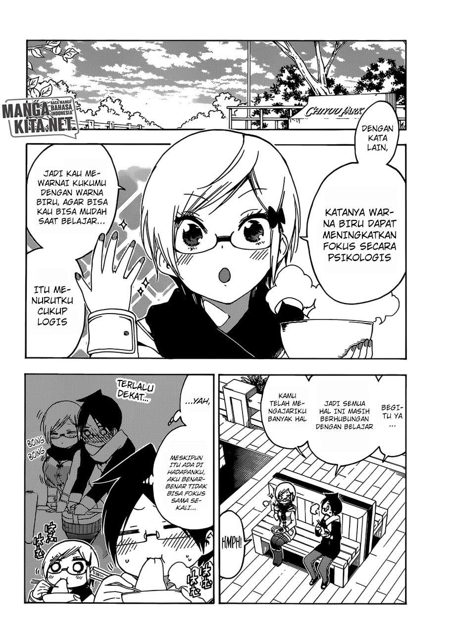 Bokutachi wa Benkyou ga Dekinai Chapter 124 - halaman 13