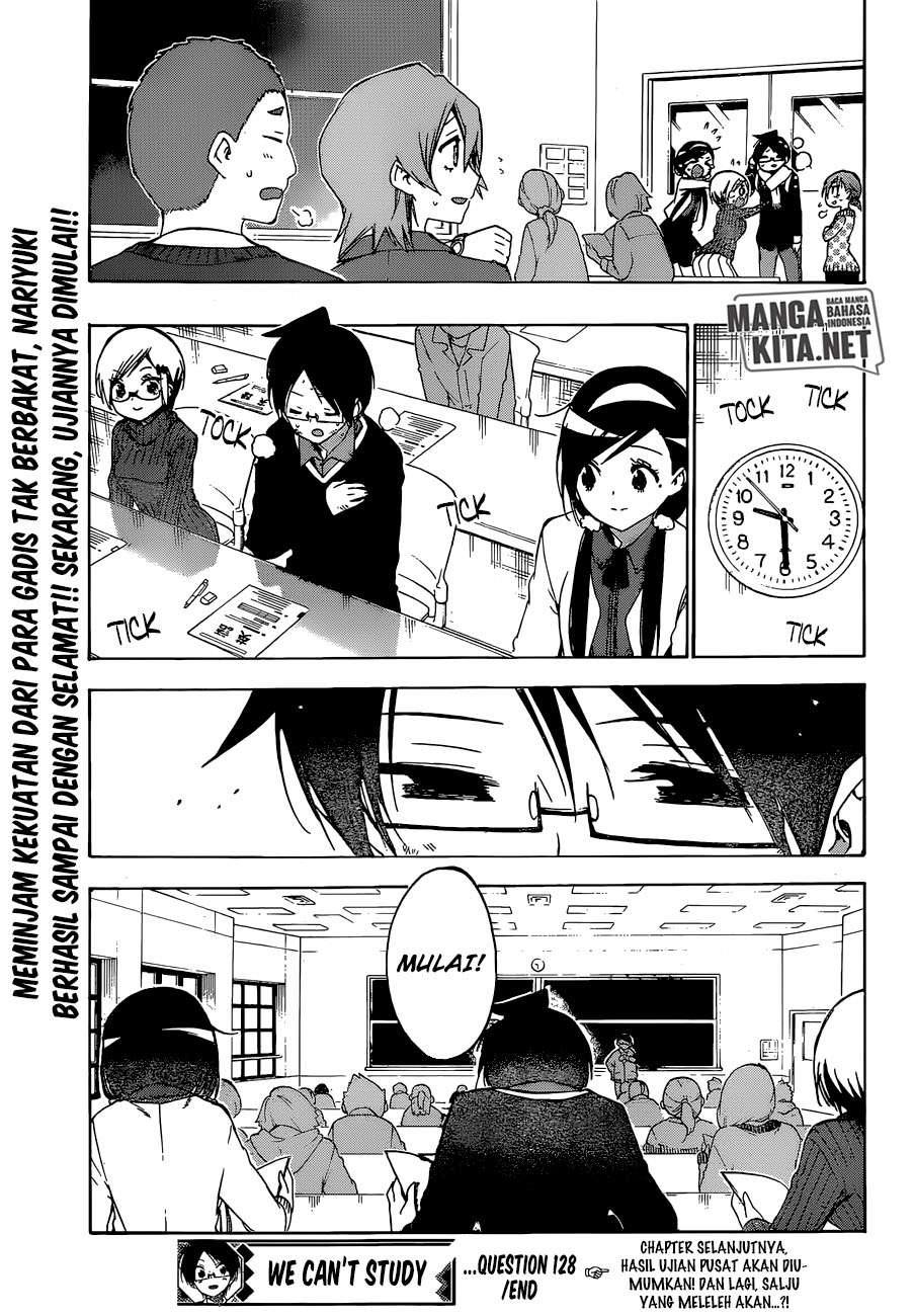 Bokutachi wa Benkyou ga Dekinai Chapter 128 - halaman 21