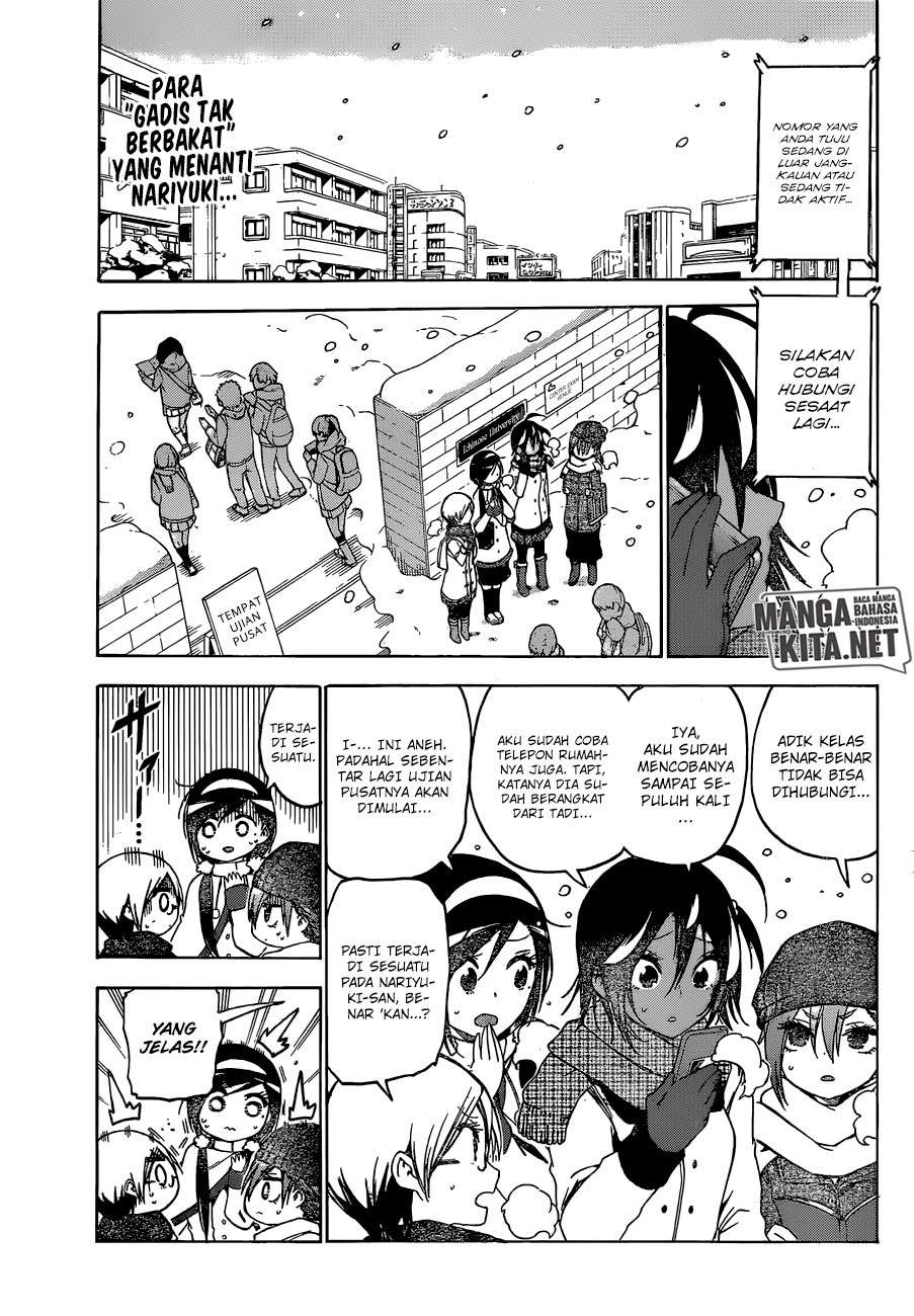 Bokutachi wa Benkyou ga Dekinai Chapter 128 - halaman 3