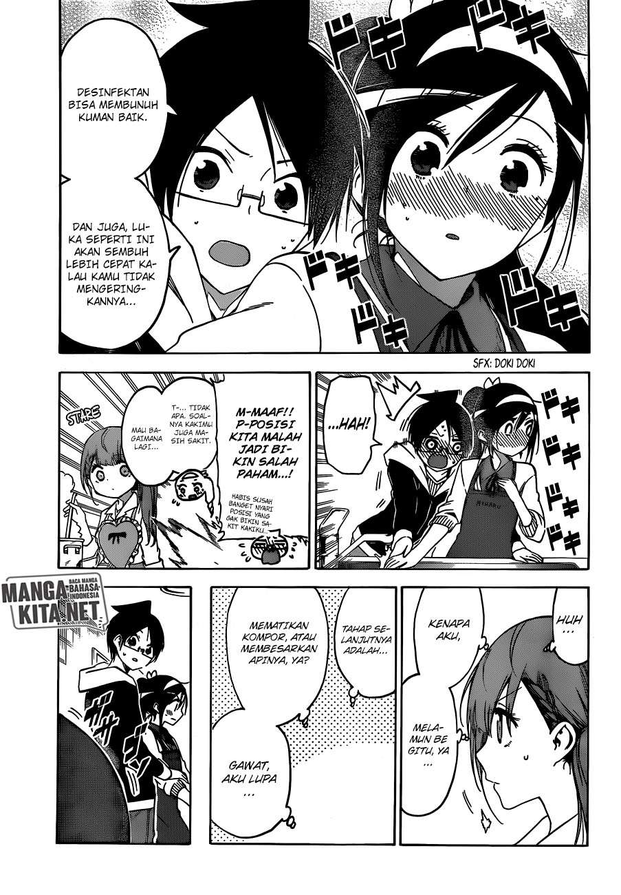 Bokutachi wa Benkyou ga Dekinai Chapter 130 - halaman 13