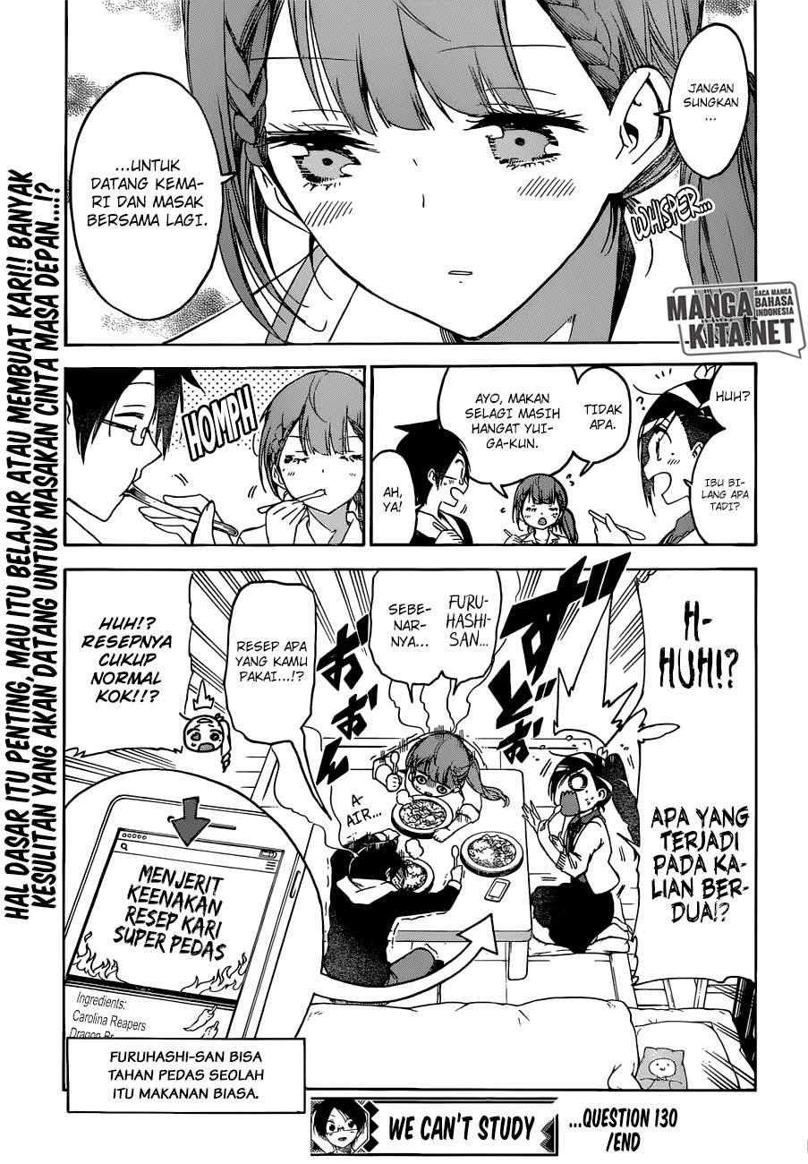 Bokutachi wa Benkyou ga Dekinai Chapter 130 - halaman 21