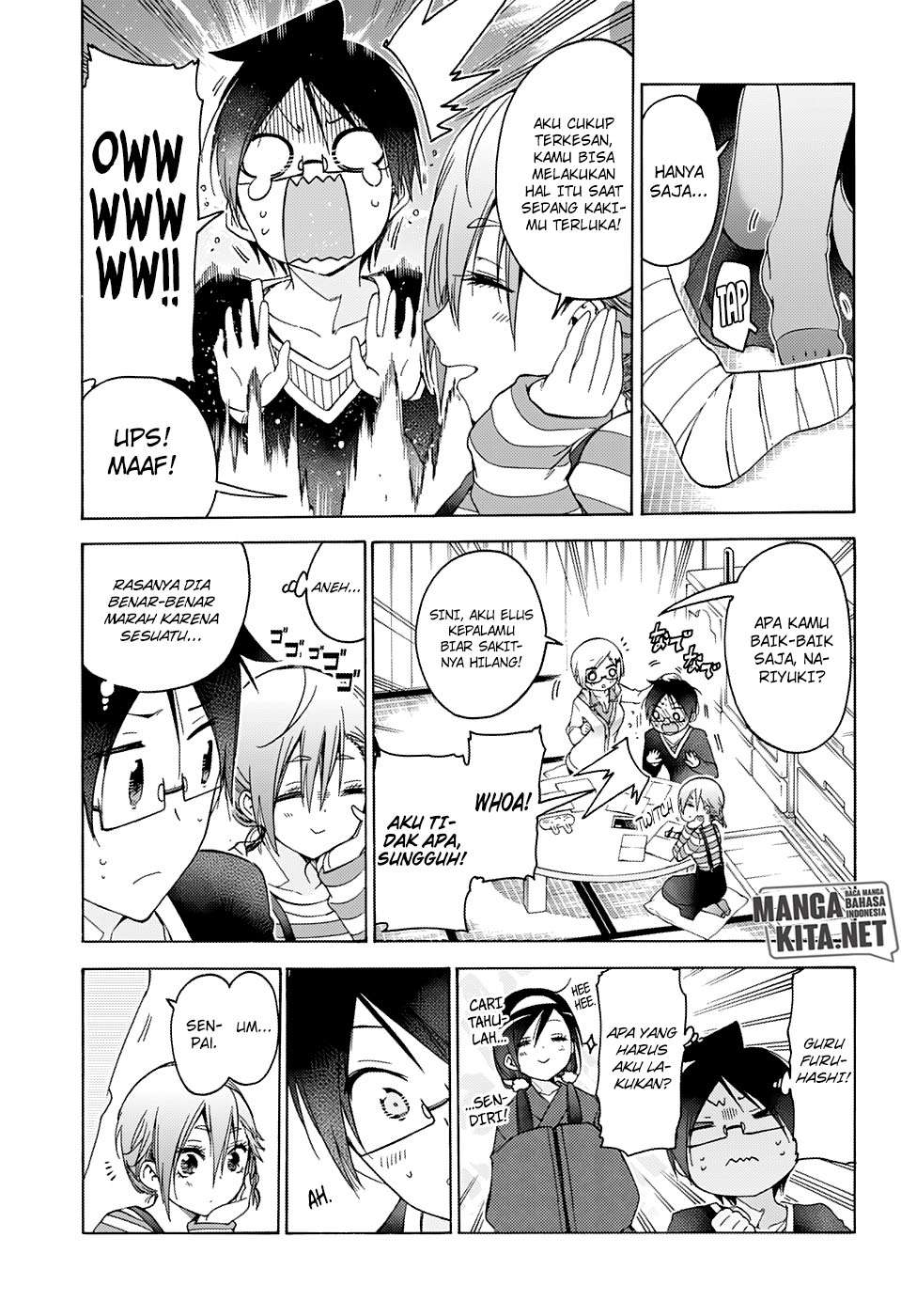 Bokutachi wa Benkyou ga Dekinai Chapter 131 - halaman 14