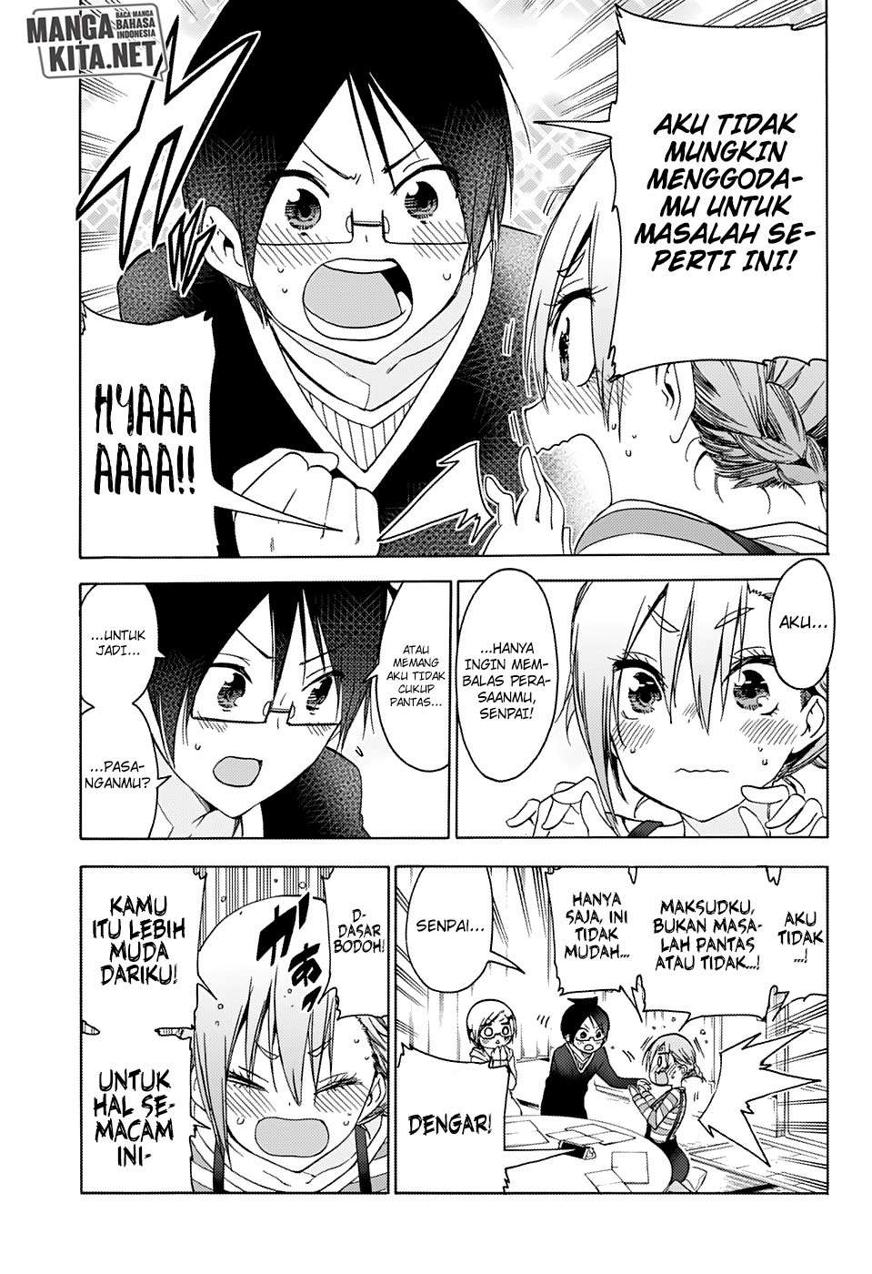 Bokutachi wa Benkyou ga Dekinai Chapter 131 - halaman 16