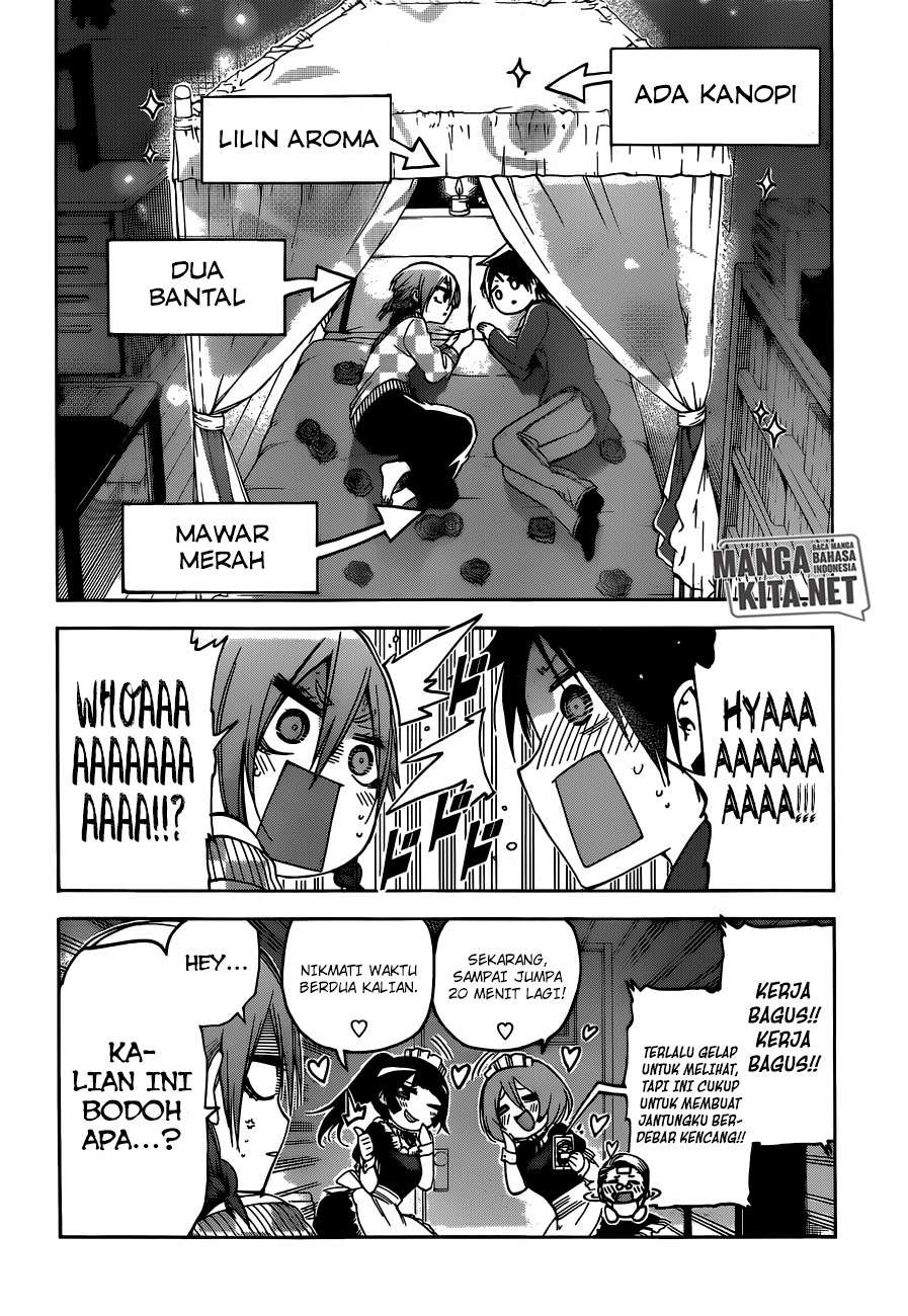 Bokutachi wa Benkyou ga Dekinai Chapter 134 - halaman 16