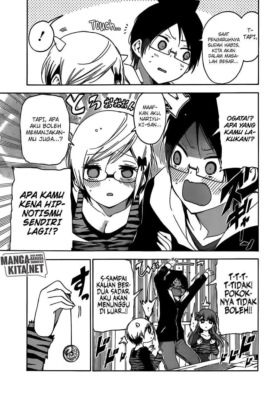 Bokutachi wa Benkyou ga Dekinai Chapter 135 - halaman 10