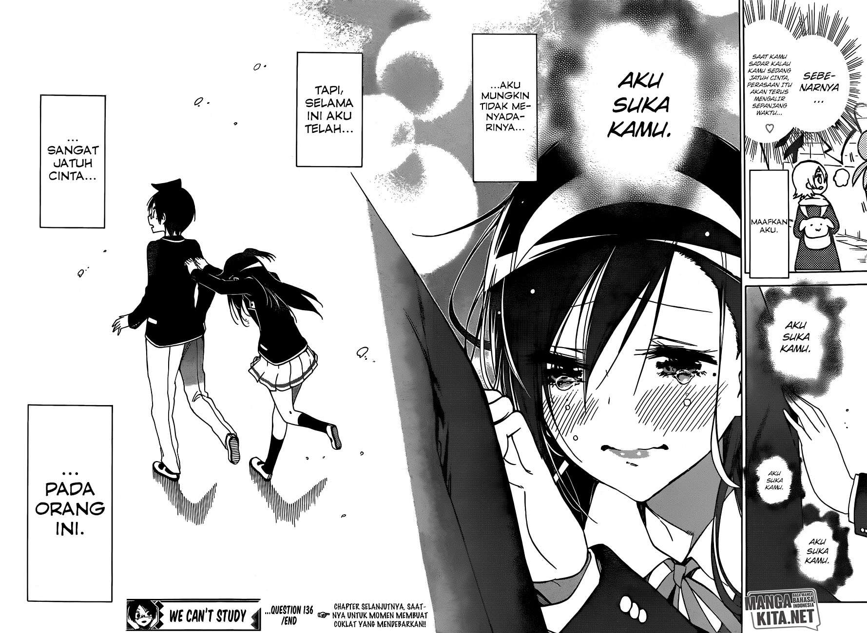 Bokutachi wa Benkyou ga Dekinai Chapter 136 - halaman 19