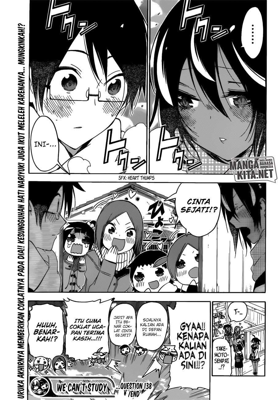 Bokutachi wa Benkyou ga Dekinai Chapter 138 - halaman 20