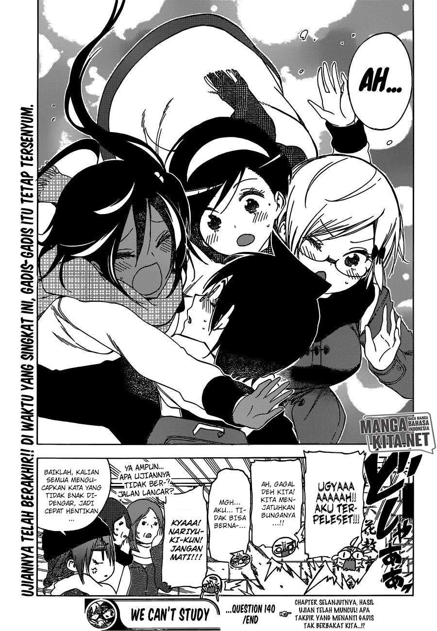 Bokutachi wa Benkyou ga Dekinai Chapter 140 - halaman 20