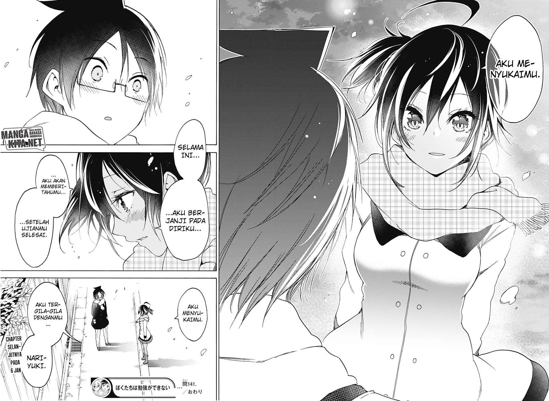 Bokutachi wa Benkyou ga Dekinai Chapter 141 - halaman 19