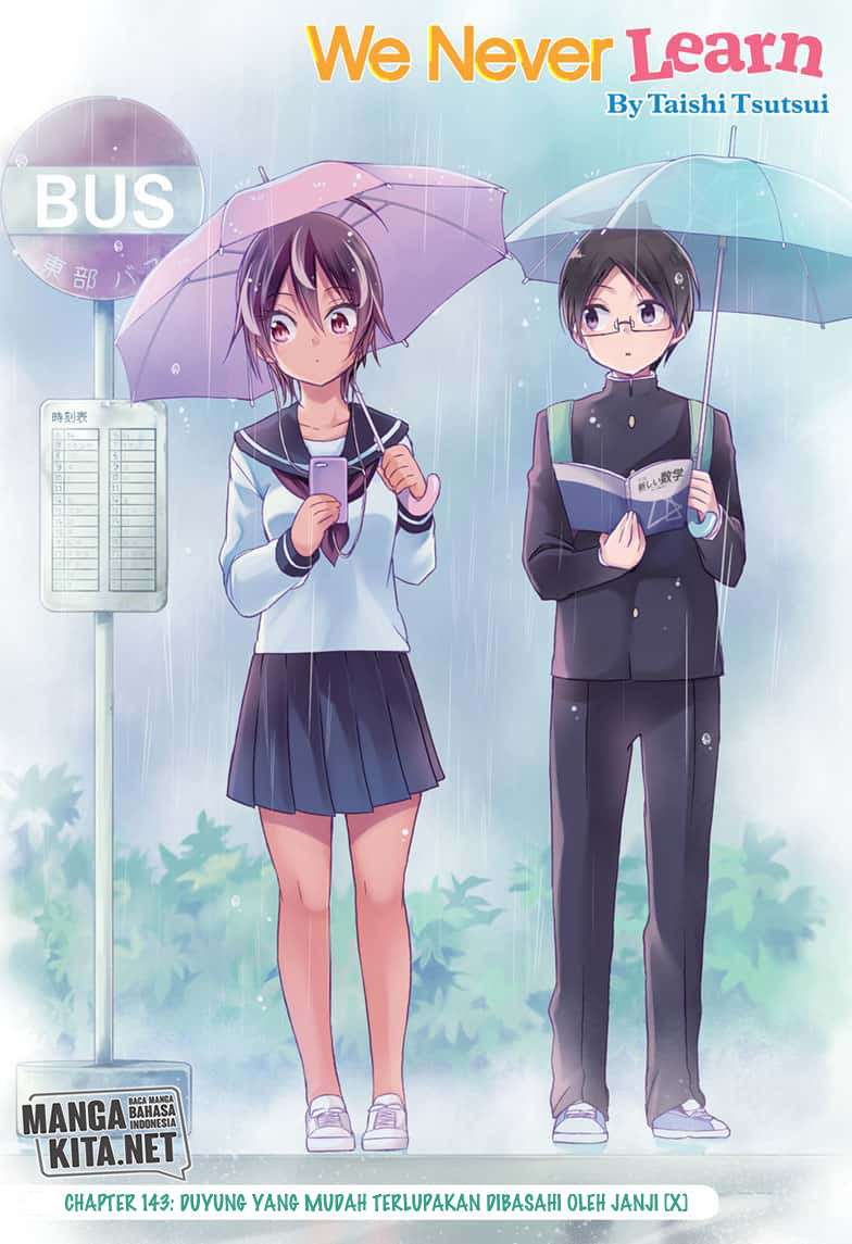 Bokutachi wa Benkyou ga Dekinai Chapter 143 - halaman 2