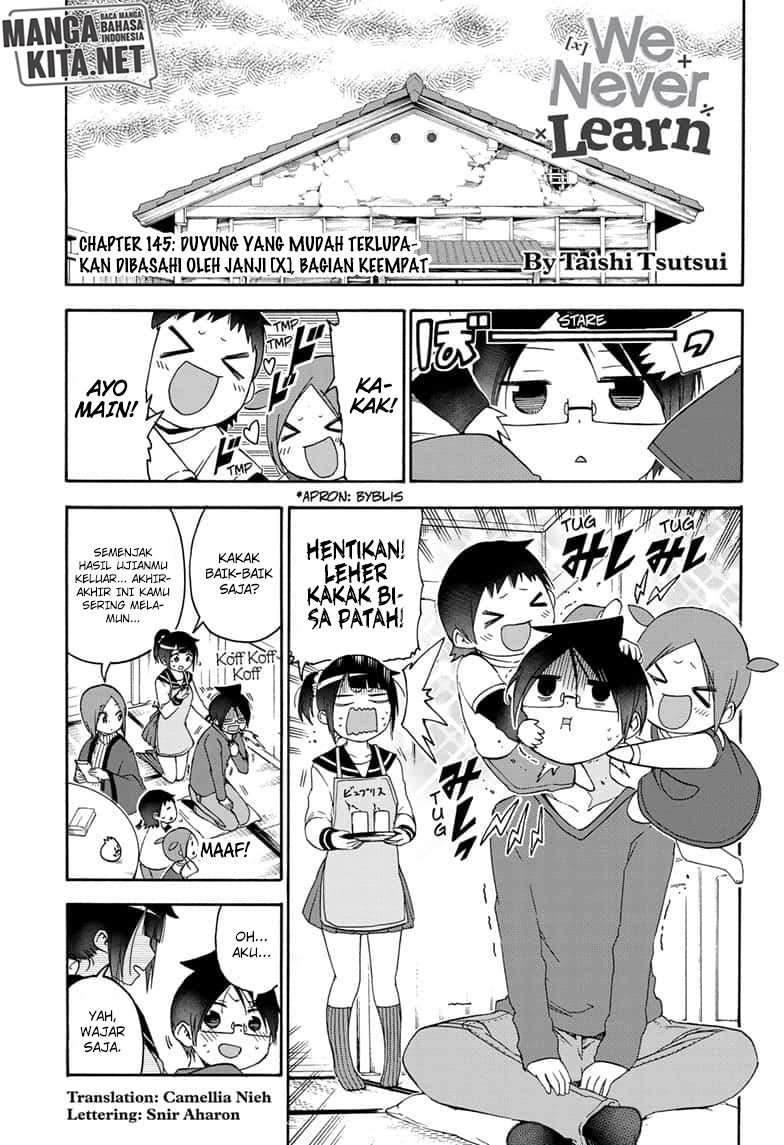 Bokutachi wa Benkyou ga Dekinai Chapter 145 - halaman 2