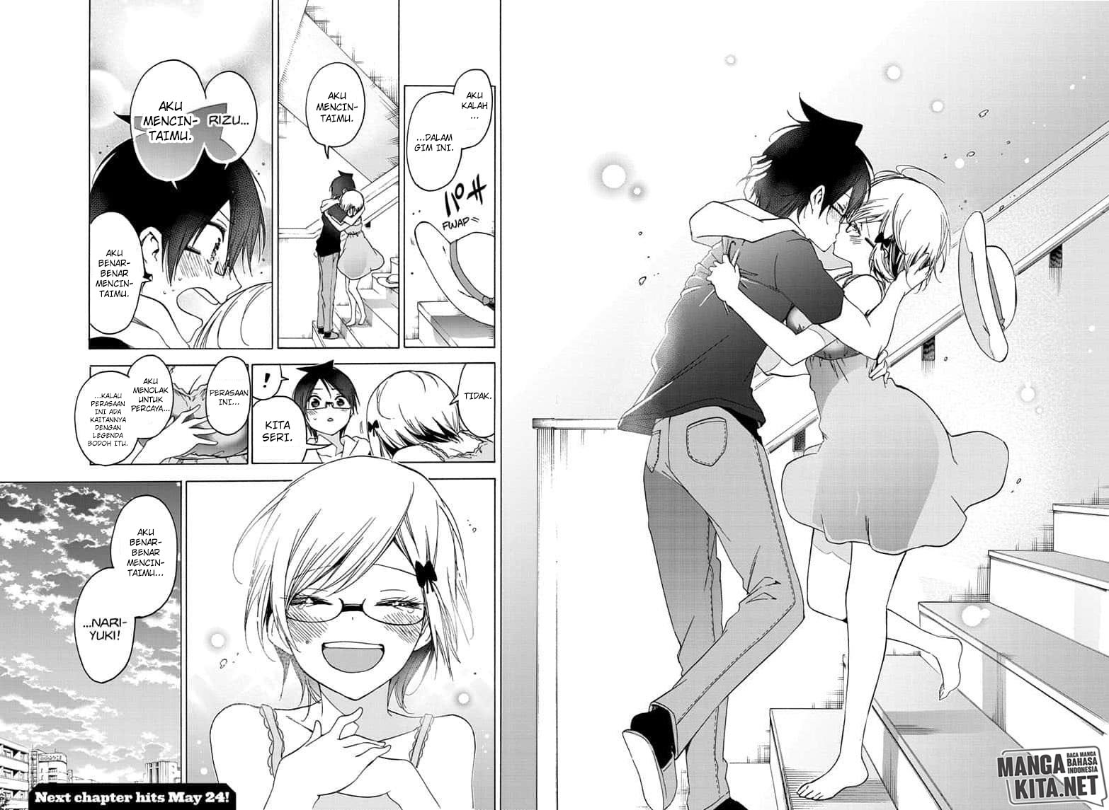 Bokutachi wa Benkyou ga Dekinai Chapter 158 - halaman 19