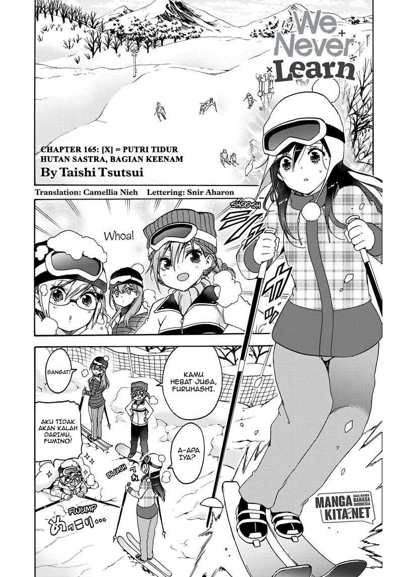 Bokutachi wa Benkyou ga Dekinai Chapter 165 - halaman 2