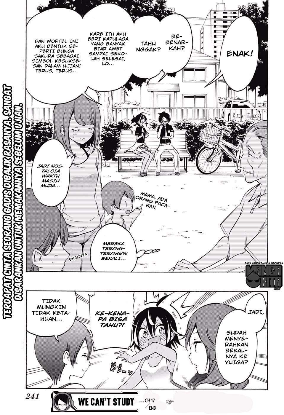 Bokutachi wa Benkyou ga Dekinai Chapter 17 - halaman 22