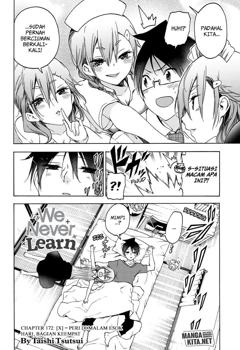 Bokutachi wa Benkyou ga Dekinai Chapter 172 - halaman 3